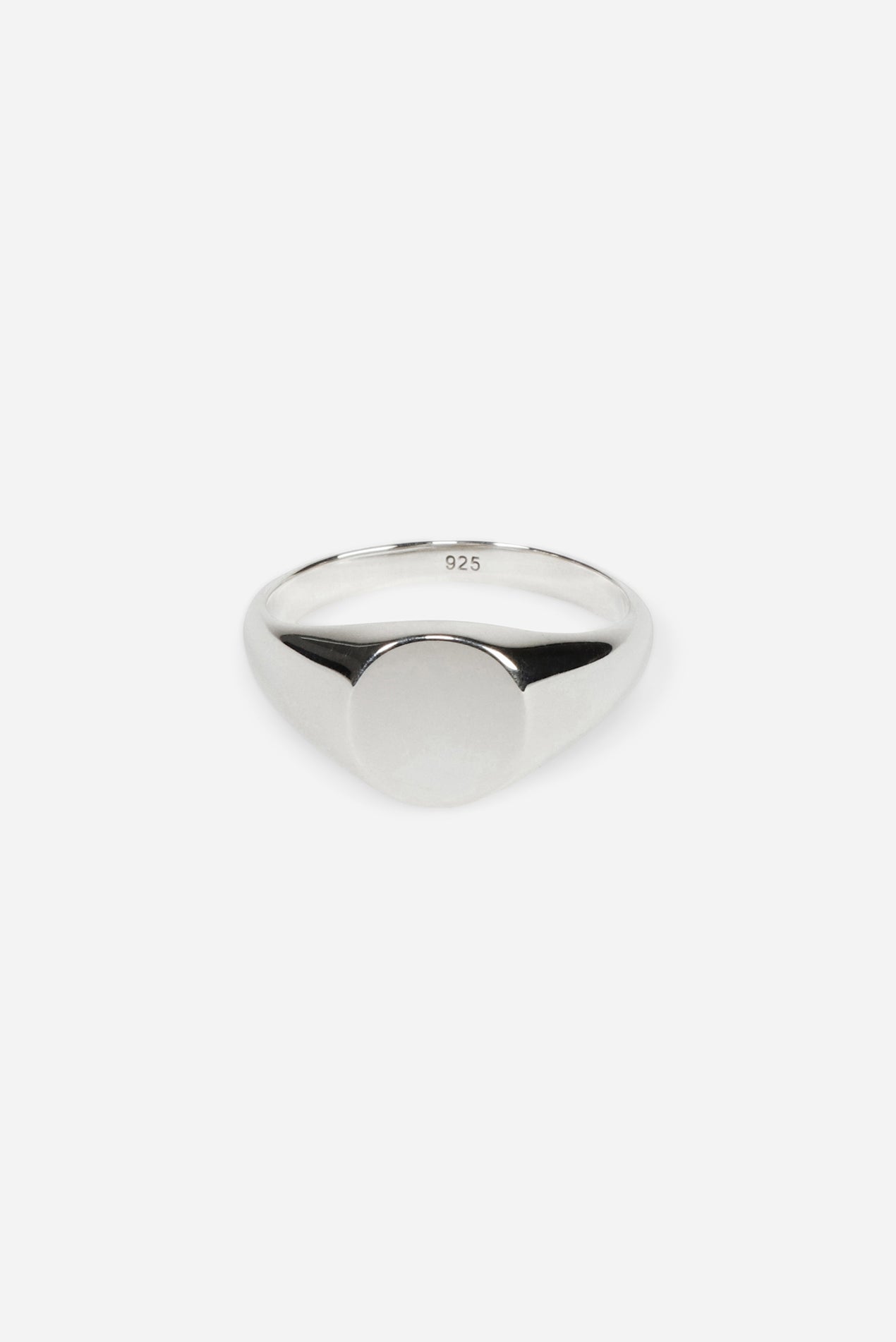 Saturdays NYC Type 018 Portrait Signet Ring 925 Sterling Silver