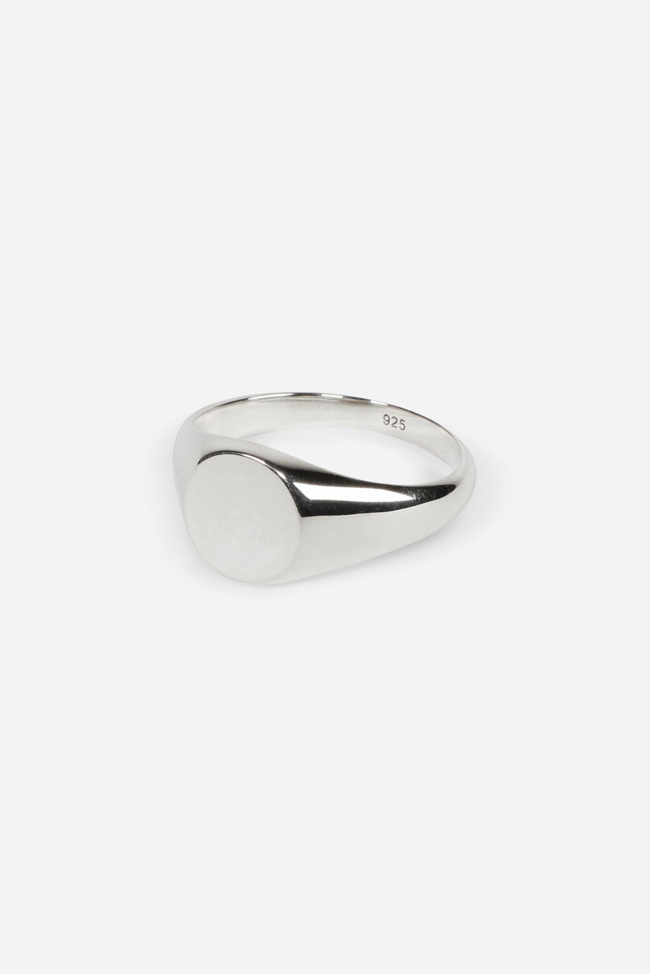 Saturdays NYC Type 018 Portrait Signet Ring 925 Sterling Silver